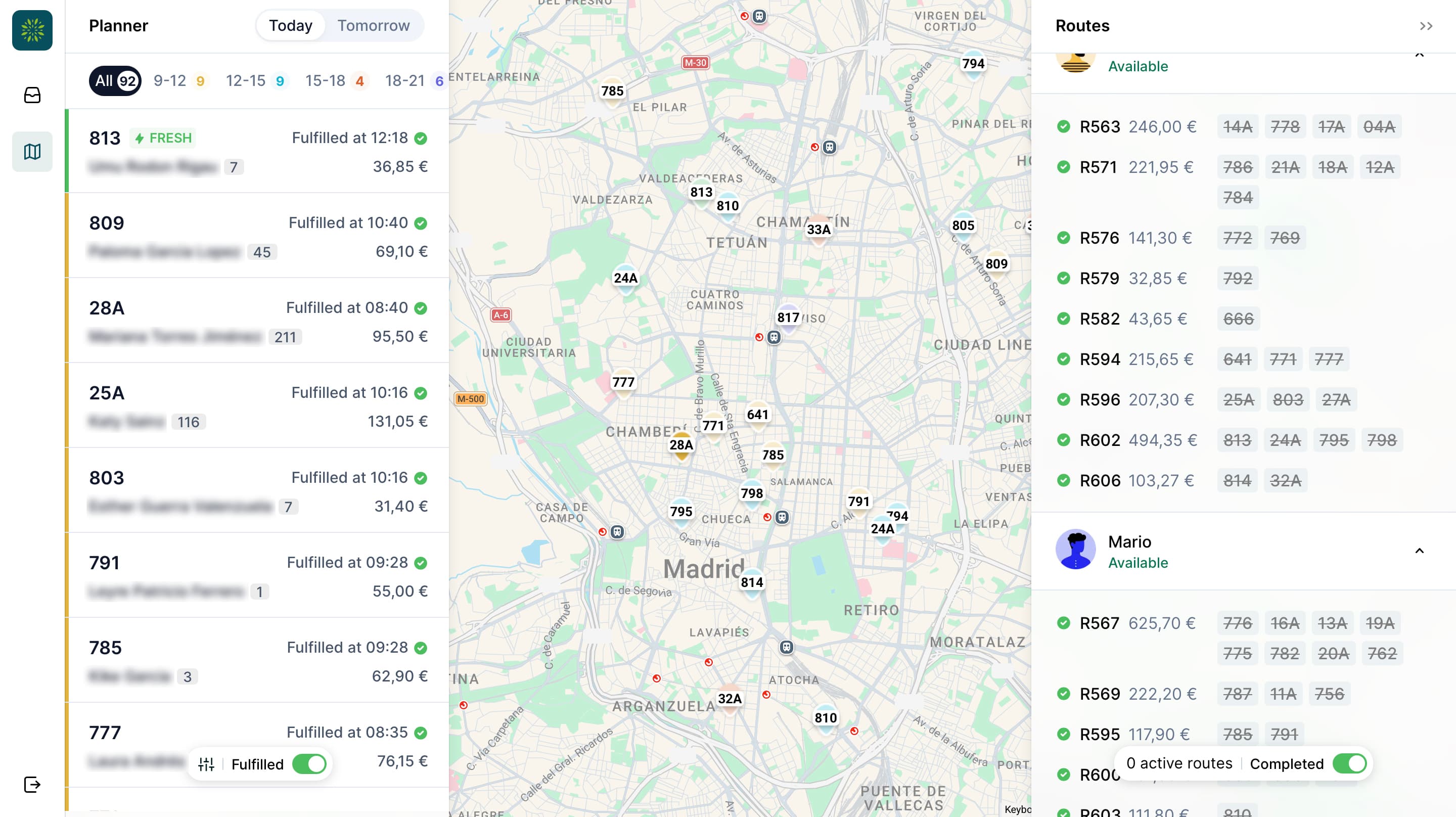 Freshis operations dashboard